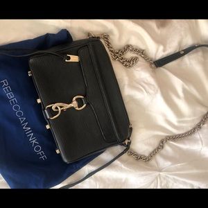 Rebecca Minkoff mini Mac cross body - black